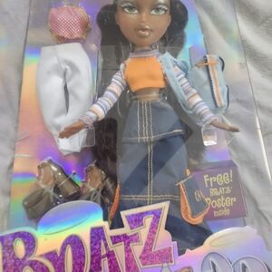 Bratz Doll with Denim Skirt and Accessories